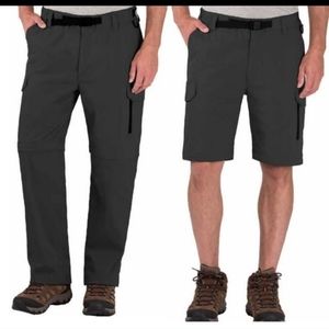 BC Clothing Men’s Convertible Pant Navy Blue Size XL